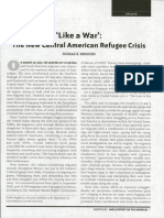 Likeawar':: The New Central American Refugee Crisis