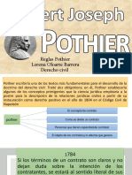 Pothier y Su Interpretación Sobre Los Contratos