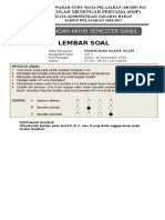 Soal Uas K 13 Kls 7 SMT 11