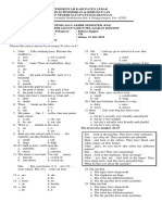 Soal Uas B.inggris Kls Viii