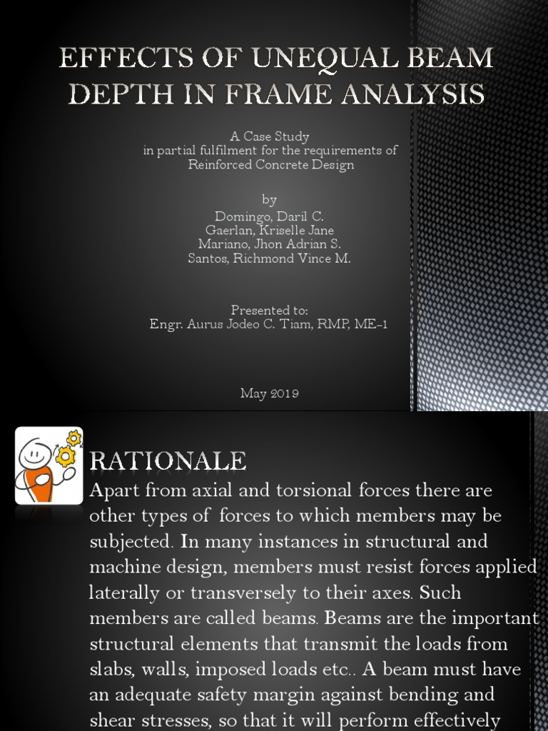 Case Study Report | PDF | Beam (Structure) | Bending