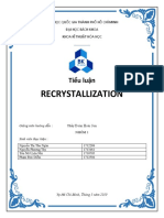 BTL Recrystallization. Nhóm 1-Đã Chuyển Đổi