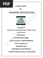 RIEMANN INTEGRATION Tabrej