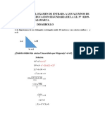 Desarrollo Del Examen Del Colegio -Alex