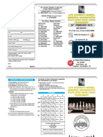 Entry Form: Late Kashinath Mangal Memorial Maharashtra State Open Rapid Chess Tournament