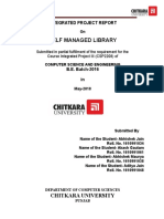 Self Managed Library: Integrated Project Report