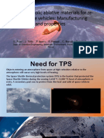 Carbon-Phenolic Ablative Materials For Re-Entry Space Vehicles: Manufacturing and Properties