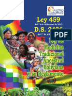 Ley 459 Estado plurinacional de Bolivia 