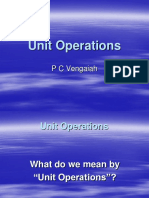 Unit Operations: P C Vengaiah