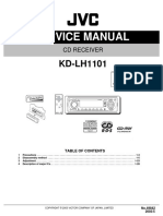 JVC Car Radio Model KDLH1101