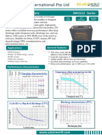 SWCG12 Series Deep Cycle GEL Battery for Solar and UPS Applications