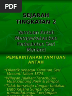 SEJARAH TINGKATAN 2