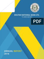 Annual 2016: Bhutan National Bank LTD