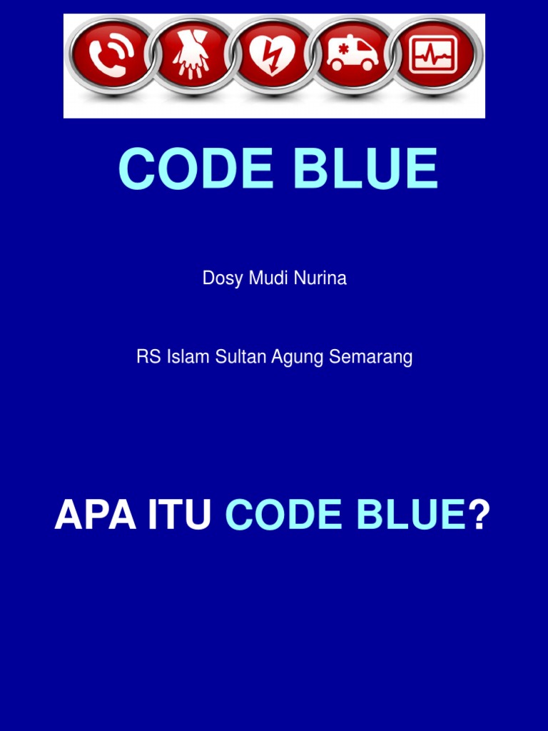 CODE BLUE Akreditasi | PDF