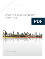 Code of Business Conduct and Ethics: Updated February 2011