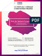 Research Methods in Clinical and Intervention Studies