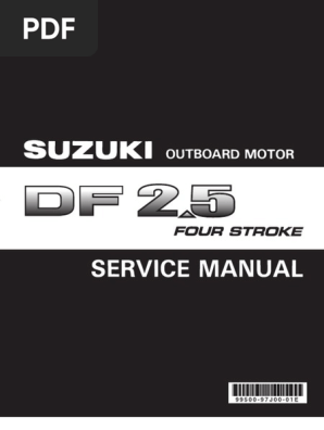 Suzuki Df2 5 Service Manual Pdf Motor Oil Gasoline