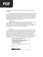 Download Can Someones Race be Predicted by their Facial Features by wuzziwug SN411437 doc pdf