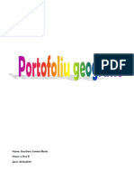 Geografie Portofoliu