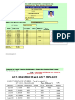 G.P.F. Calculation For West Bengal Govt Employees