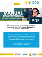 Manual Para Autograbacion Del Video de La Practica Educativa de Coordinadores