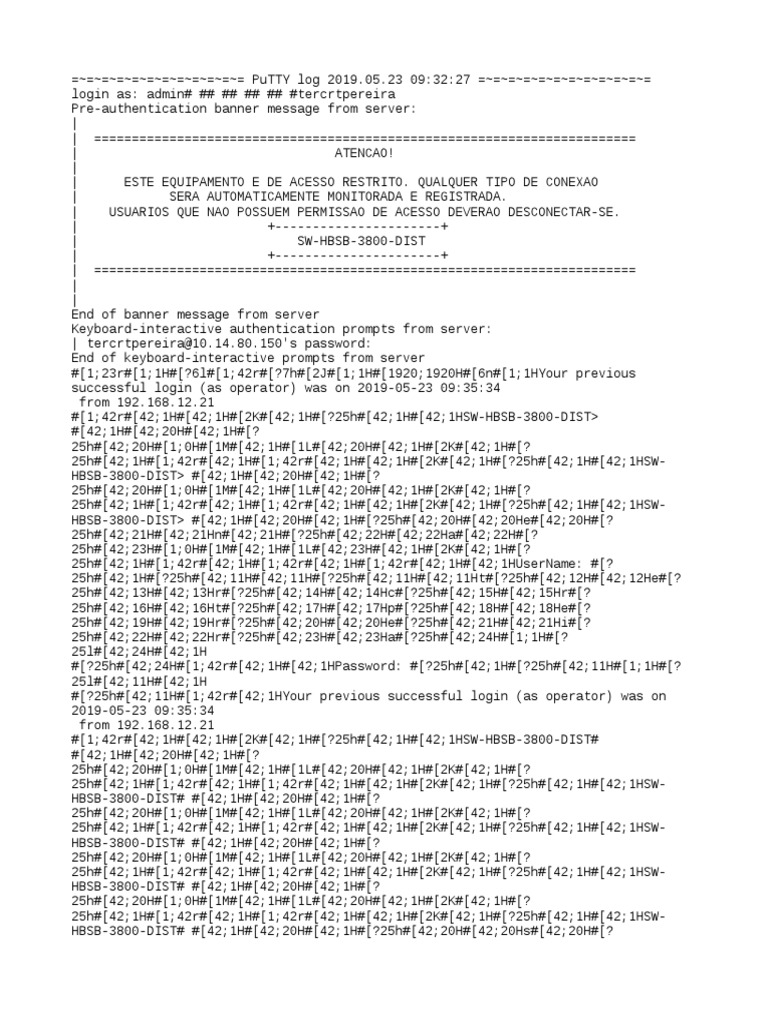 SW-HBSB-3800-DIST Configuration Log | PDF | Booting | Internet Standards