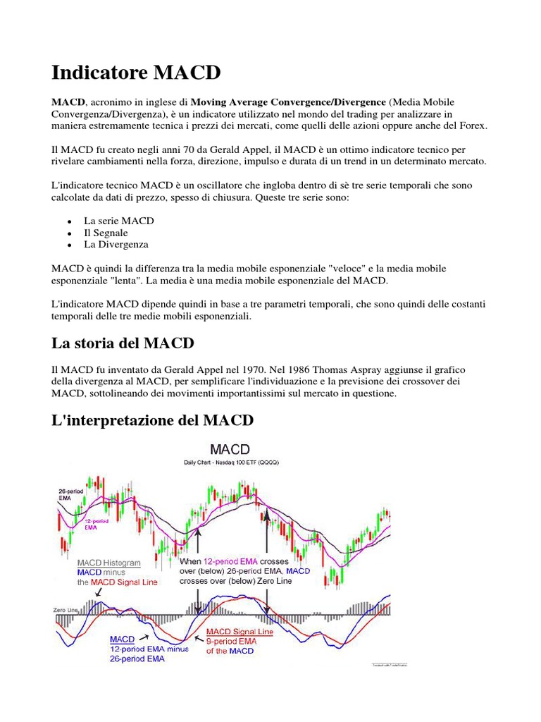 Indicatore MACD | PDF