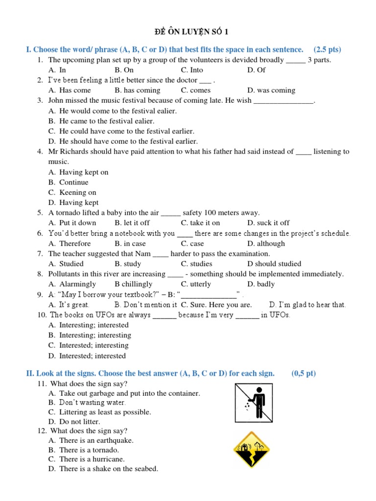 English Test Prep for Students | PDF | Language Arts & Discipline