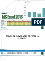 Excel 2016 Bas Sesión 4 Presentación
