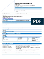 Potassium Thiocyanate, 0.1N (0.1M) : Safety Data Sheet