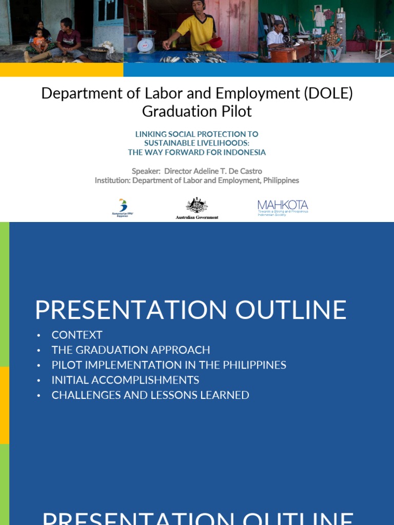 Philippine DOLE | PDF | Social Protection | Welfare