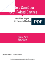 Modelo Semiotica General Roland Barthes