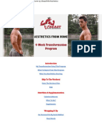 My Transformation Using This Program What To Expect From This Program What You Need Before Starting