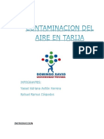 Contaminacion Del Aire en Tarija