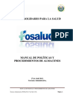 Manual Polticas y Procedimientos Almacenes