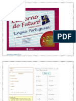 Caderno Do Futuro 5º Ano Língua Portuguesa