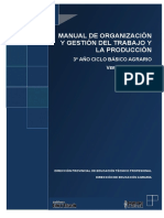 3º - Manual de Organización y Gestión Del Trabajo y La Producción