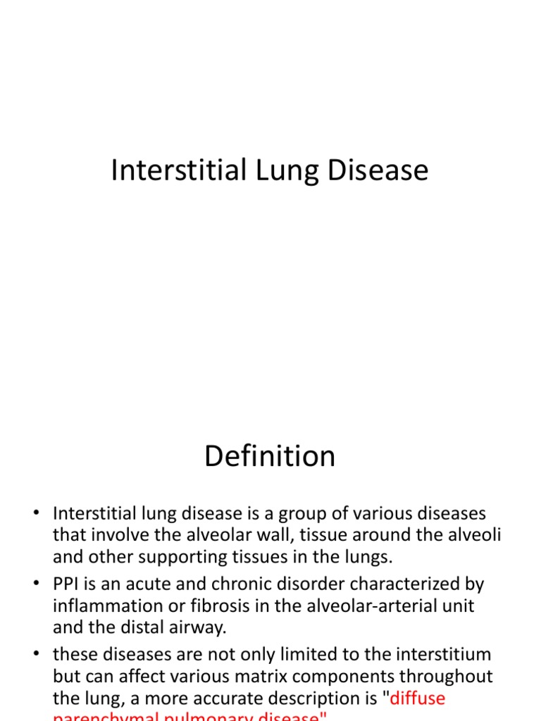 Classification Of Interstitial Lung Disease Pdf – GSJVO