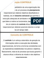 Função de controle e sistemas de monitoramento