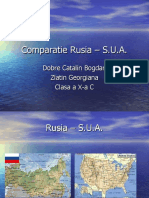 Comparatie Rusia – S.U.A.