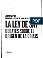 La Ley de Say - Adolfo Rodríguez Herrera PDF