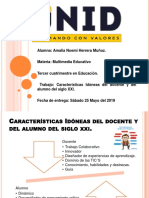 Noemi Herrera. Caracteristicas Docente y Alumno