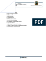 Estudio de Preinversion A Nivel de Factibilidad: "Creacion Del Terminal Terrestre en El Distrito de Tayabamba, Provincia de Pataz - La Libertad"