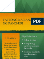 Filipino Kailanan NG Pang-Uri