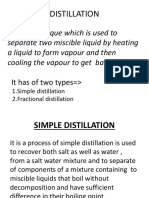 Distillation