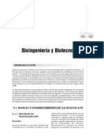Bioingeniería y biotecnología.