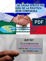 Diagrama Causa Efecto en Política Exterior Comparada PDF