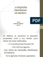 La Pequeña Propiedad en Mexico