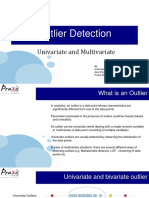 Detect Outliers in Univariate and Multivariate Data