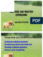 Sructure and Written Expression: Adjectives